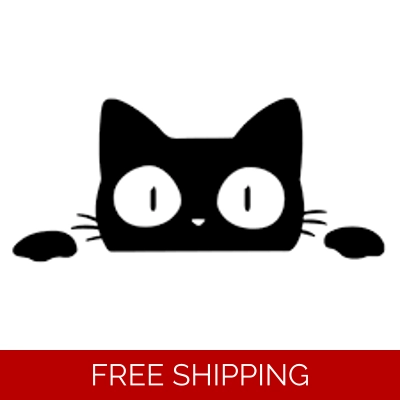 Cat peeking Die Cut Vinyl Decal sticker Cat peeking Die Cut Vinyl Decal sticker